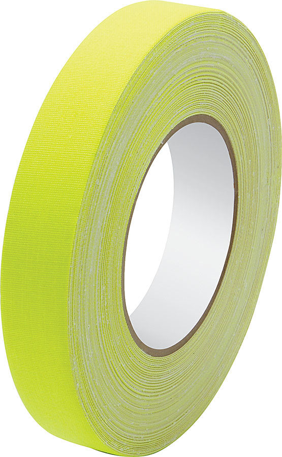 Gaffers Tape 1in x 150ft Fluorescent Yellow Tape Allstar Performance