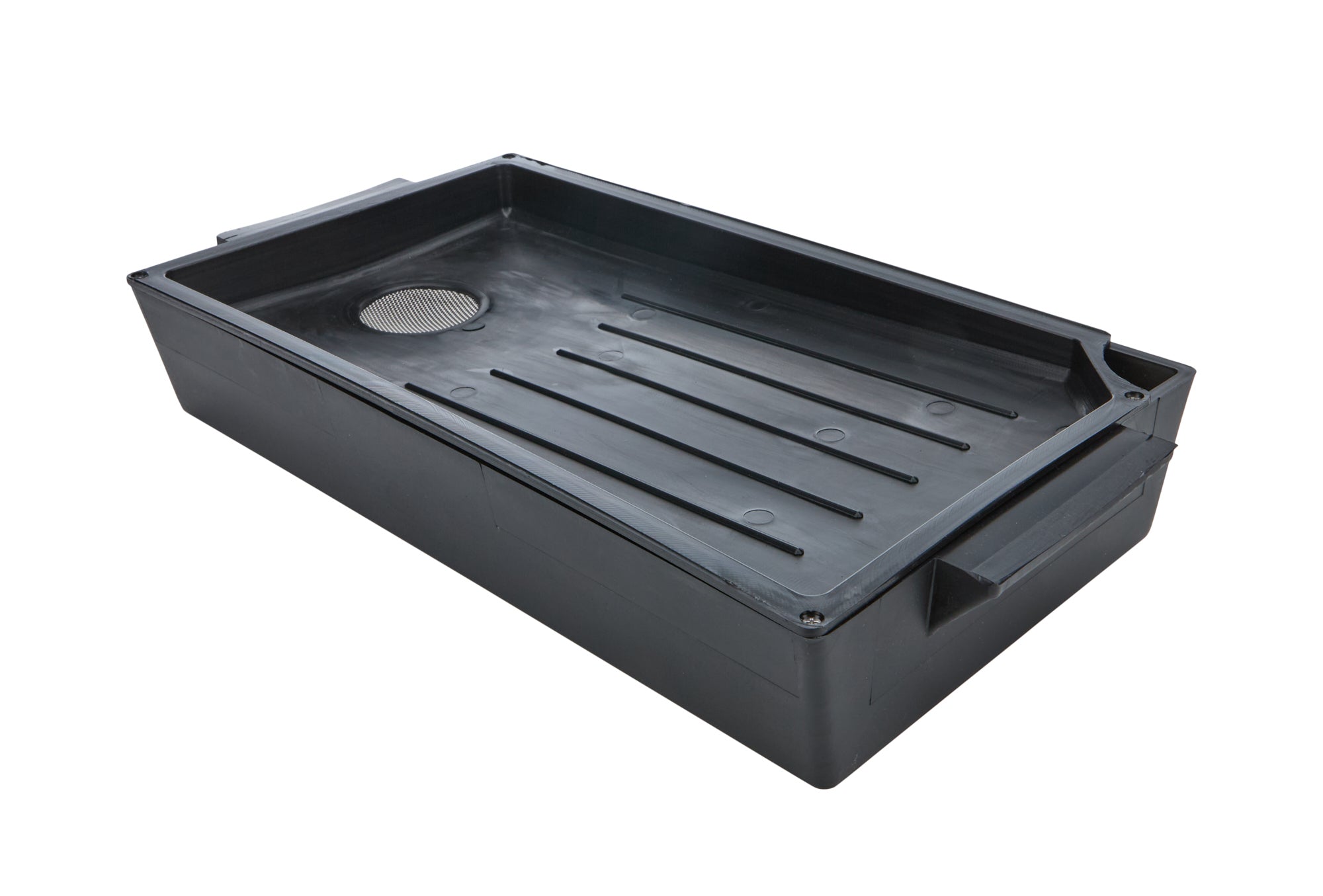 Quick Change Drain Pan Plastic 14in x 8in 4QT Drain Pans Allstar Performance