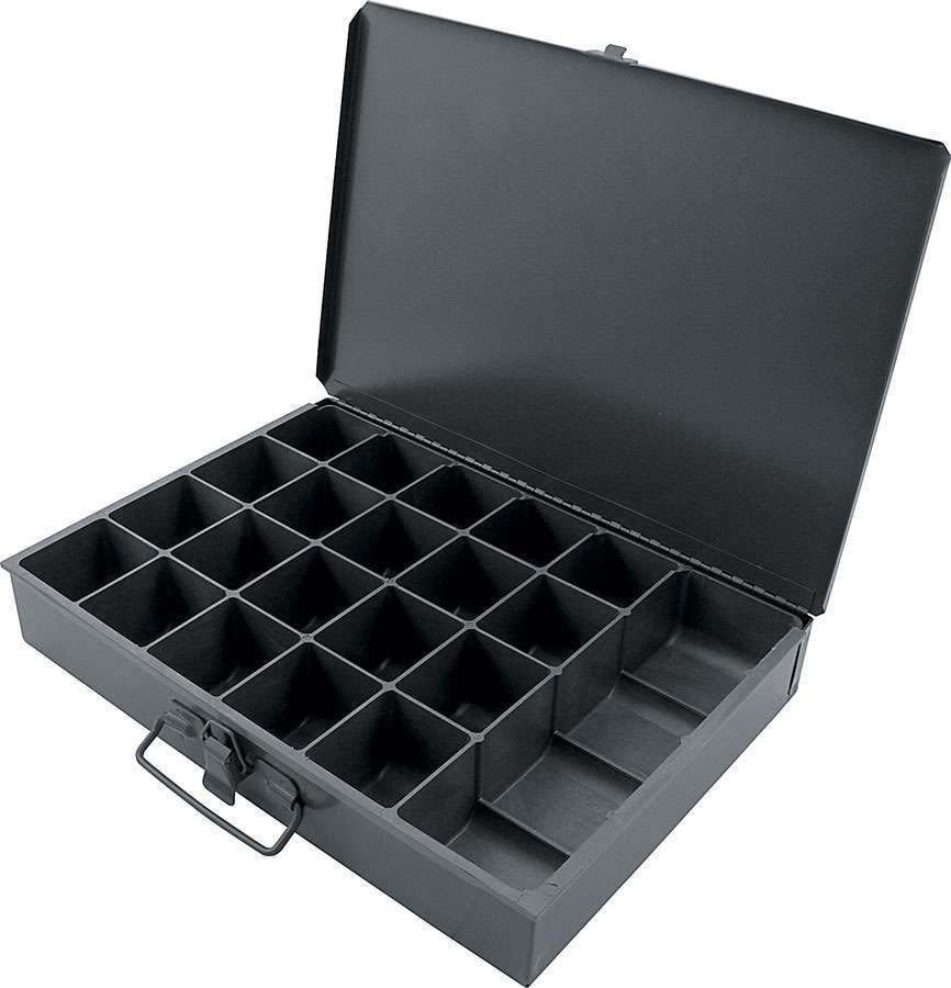 Metal Storage Case 21 Comp 9.5x13.5x2 Storage Cases Allstar Performance