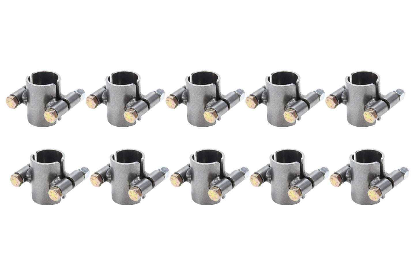 Tube Clamp 1-1/4in I.D. x 2in Wide 10pk Roll Bar Clamps Allstar Performance