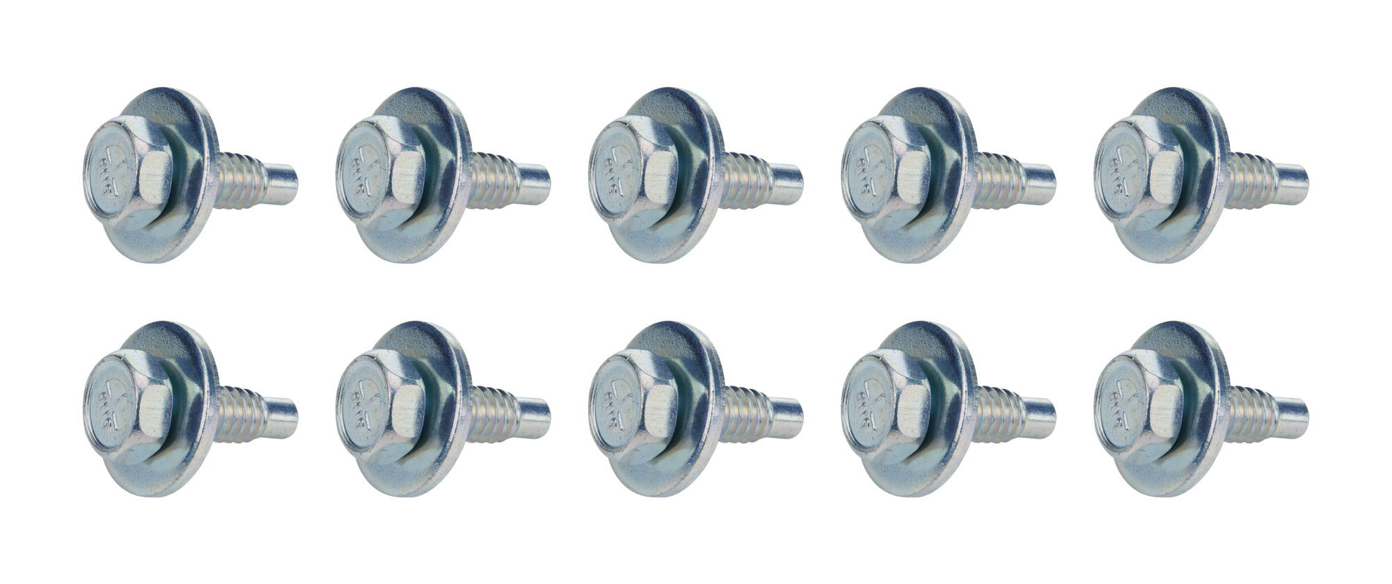 Body Bolt 3/4in 10pk Silver Body Fastener Kits Allstar Performance
