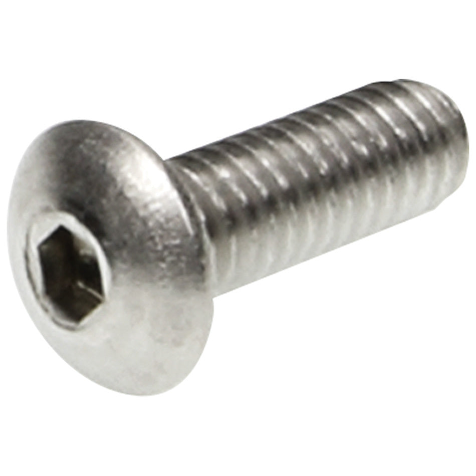 Button Head Bolts 8-32 x 1/2in 25pk SS Bolts Allstar Performance