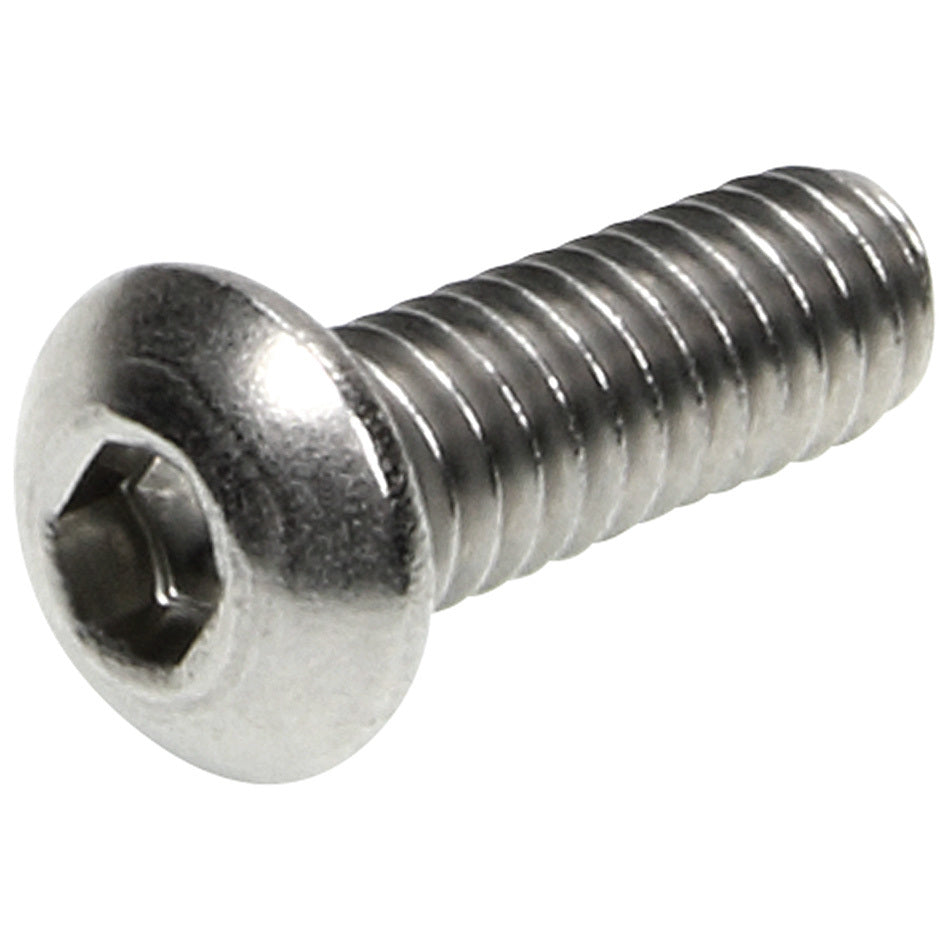 Button Head Bolts 1/4-20 x 3/4in 25pk SS Bolts Allstar Performance