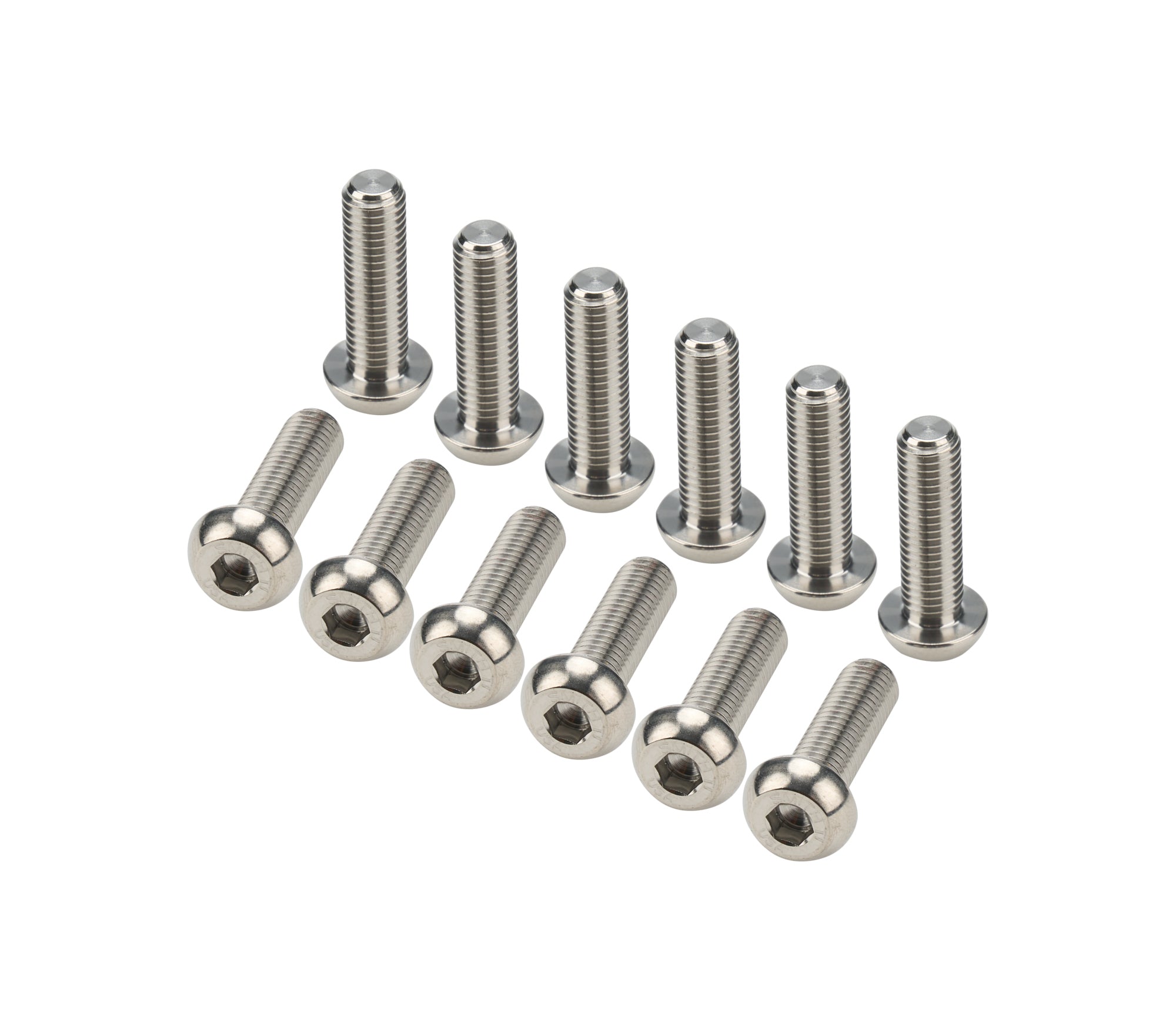 Fuel Tank Top Plate Fastener Kit Titanium Fuel Cell/Tank Top Plate Fasteners Allstar Performance