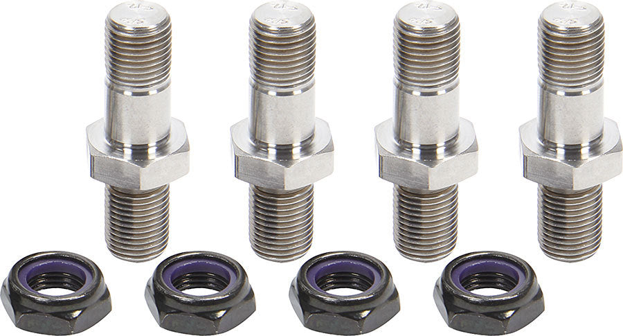 Shock Stud Kit Titanium 1/2in-20 Shock Fasteners Allstar Performance