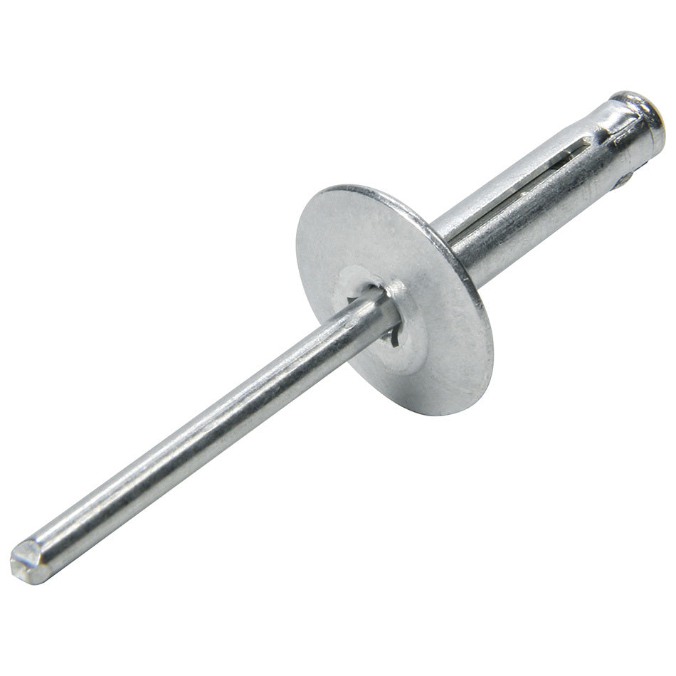Lg Hd Rivet 250Pk Silver Flange Type Alum Mandrel Rivets Allstar Performance