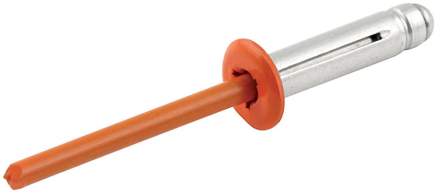 Sm Hd Rivet 250pk Orange Flange Type Discontinued Rivets Allstar Performance