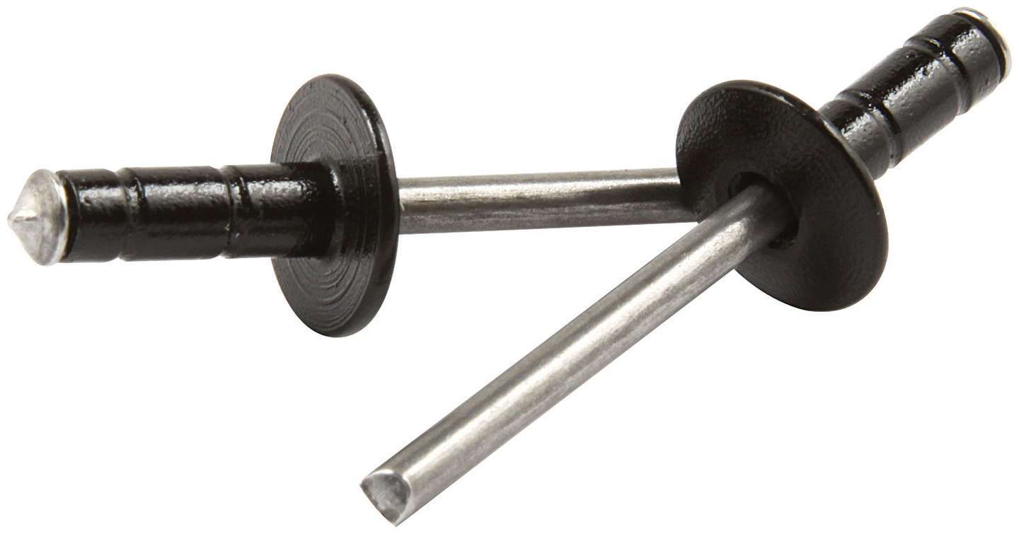 Med Hd Rivet Black 250pk Multi Grip Rivets Allstar Performance