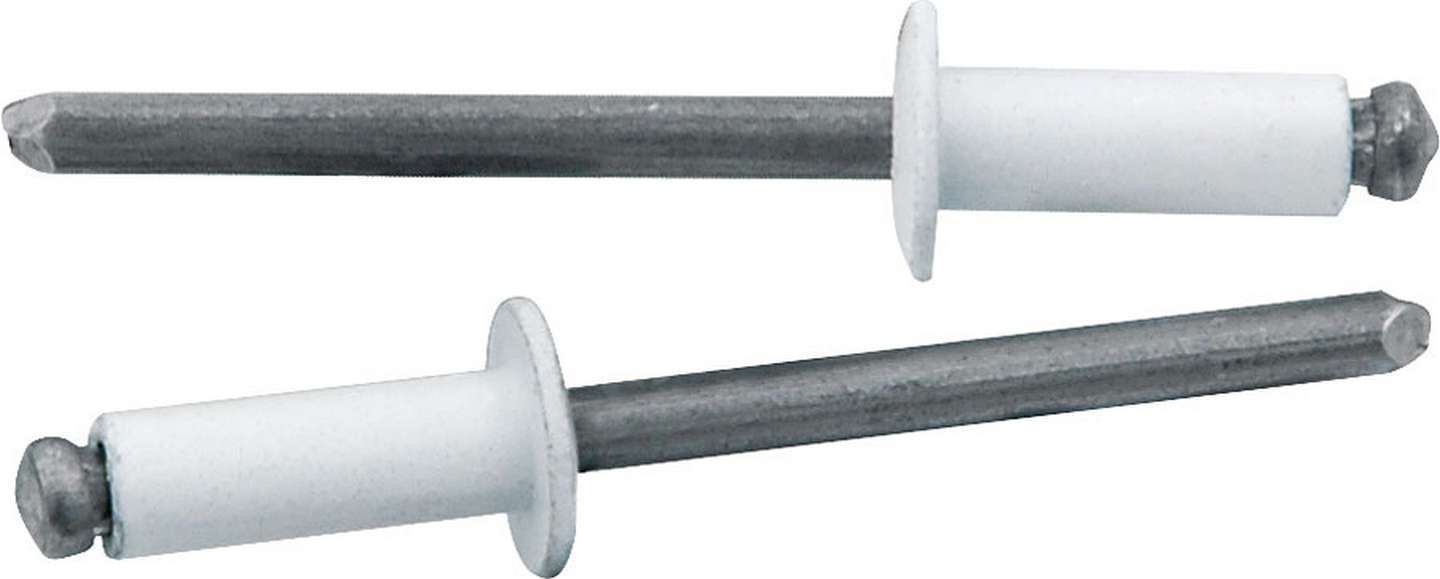 Sm Hd Rivet White 250pk Rivets Allstar Performance