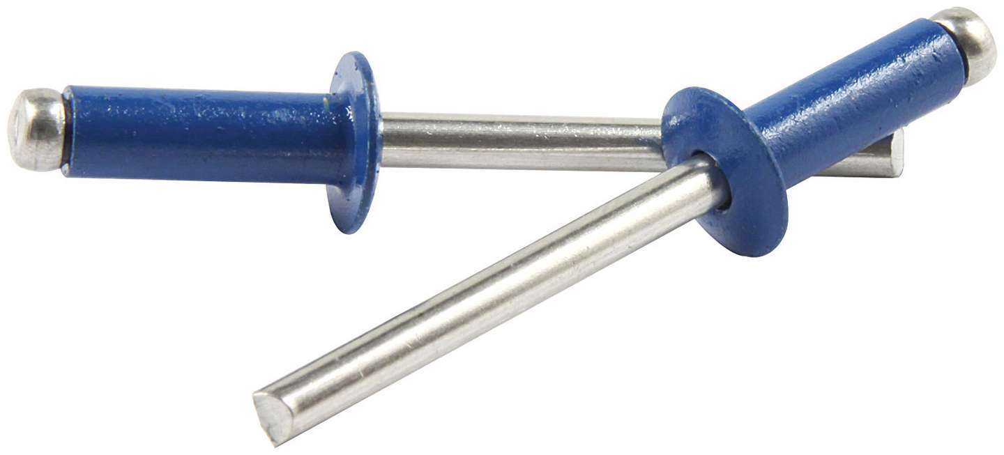 Sm Hd Rivet Blue Alum 250pk Chevron Rivets Allstar Performance