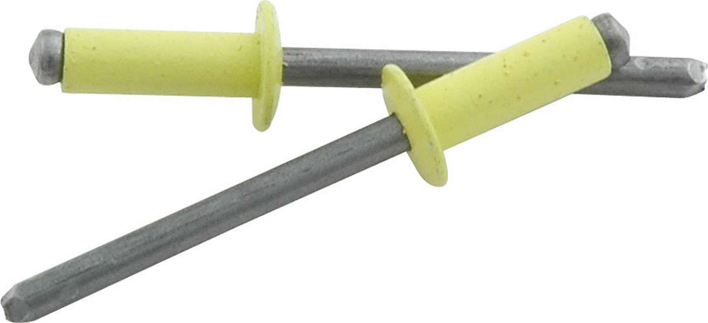 Sm Hd Rivet Yellow 250pk Discontinued Rivets Allstar Performance