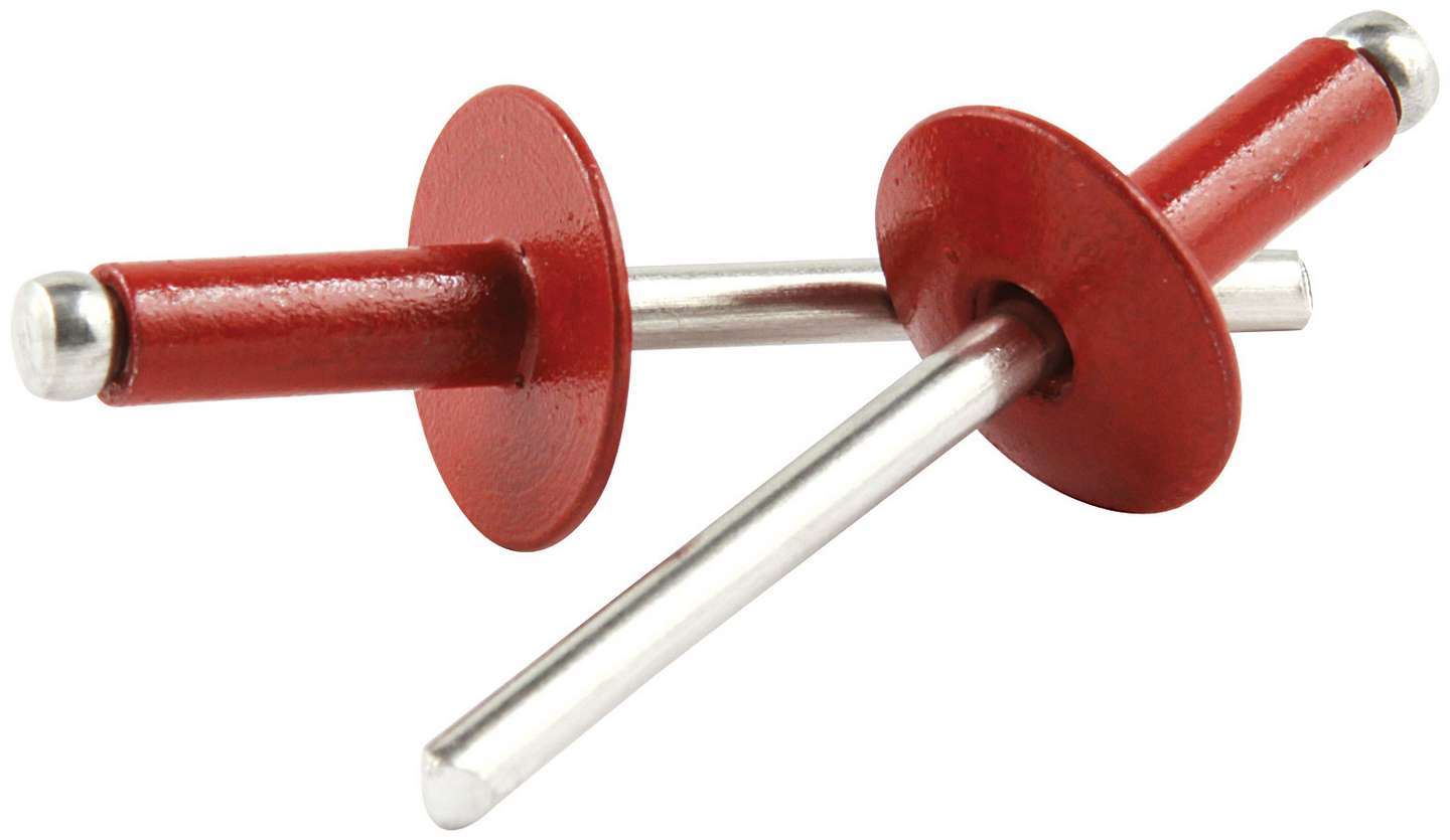 Lg Hd Rivet Red Alum 250pk Rivets Allstar Performance