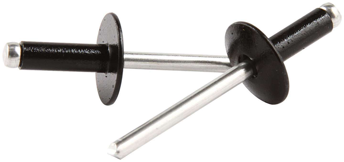 Lg Hd Rivet Black Alum 250pk Rivets Allstar Performance