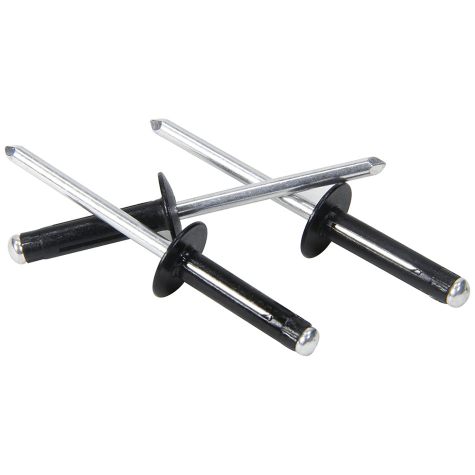 Md Hd Rivet 250Pk Black Flange Type Alum Mandrel Rivets Allstar Performance