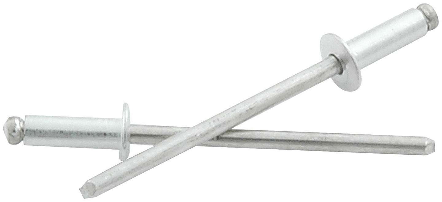 1/8in Alum Rivet Silver 25Pk 1/8in-1/4in Rivets Allstar Performance