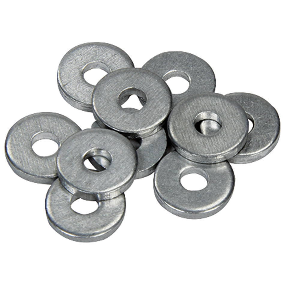 1/8in Back Up Washers 500Pk Aluminum Flat Washers Allstar Performance