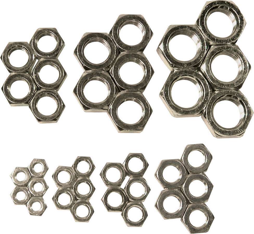 LH Jam Nut Assortment Steel Jam Nut Allstar Performance