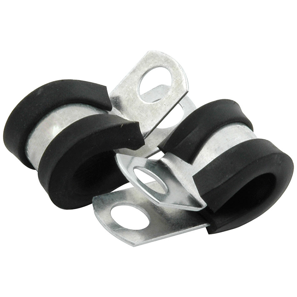 Aluminum Line Clamps 3/8in 50pk Hose Support Brackets Allstar Performance