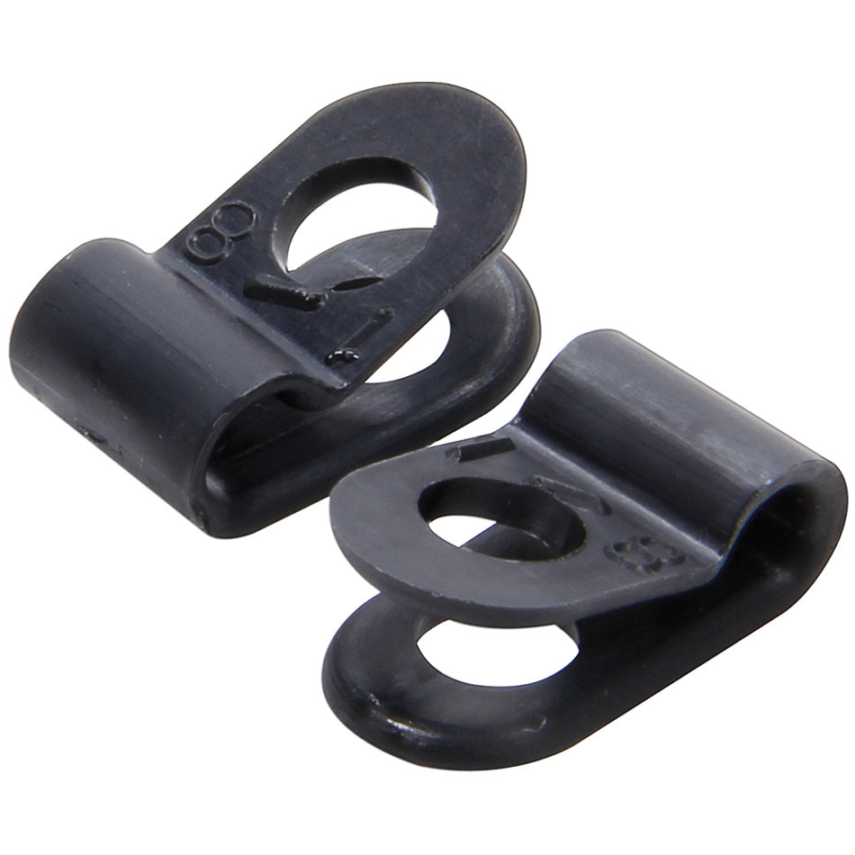 Nylon Line Clamps 1/8in 50pk Hose Support Brackets Allstar Performance