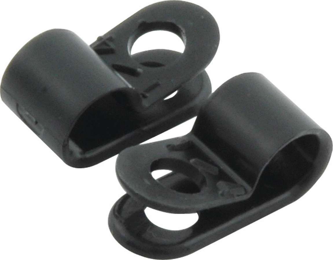 Nylon Line Clamps 1/4in 10pk Hose Support Brackets Allstar Performance