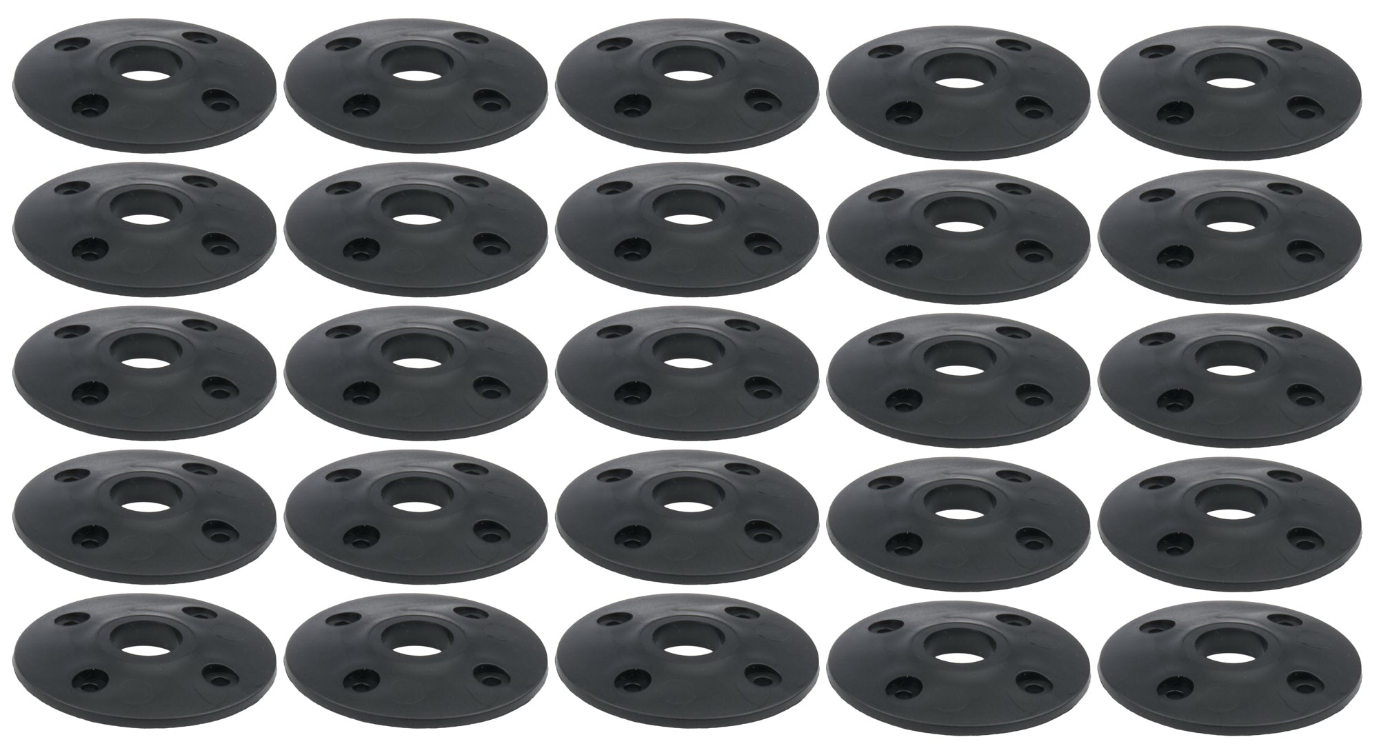 Scuff Plate Plastic Black 25pk Hood Pin Fastener Kits and Components Allstar Performance