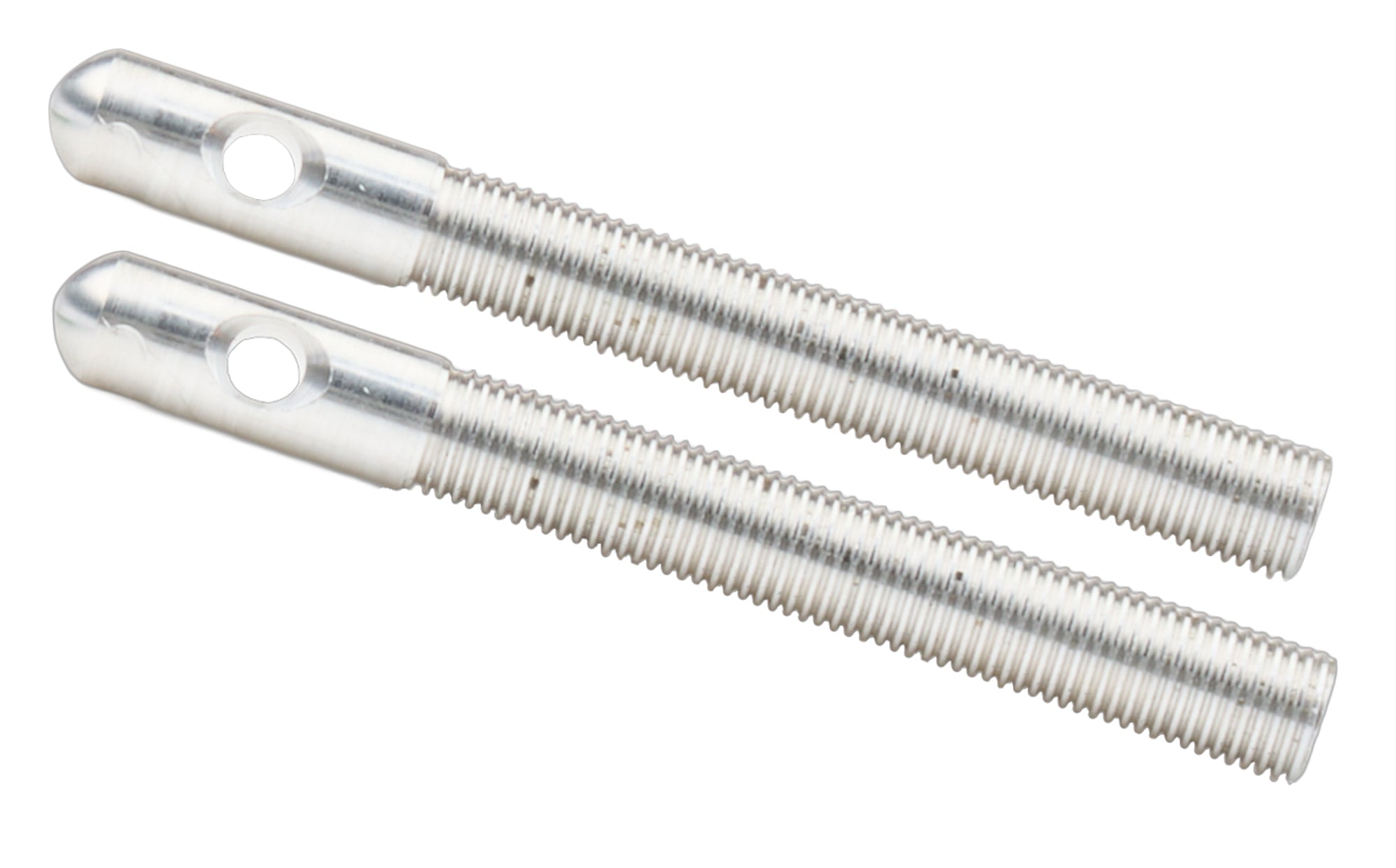 Aluminum Hood Pins 3/8in Silver 2pk Hood Pin Fastener Kits and Components Allstar Performance