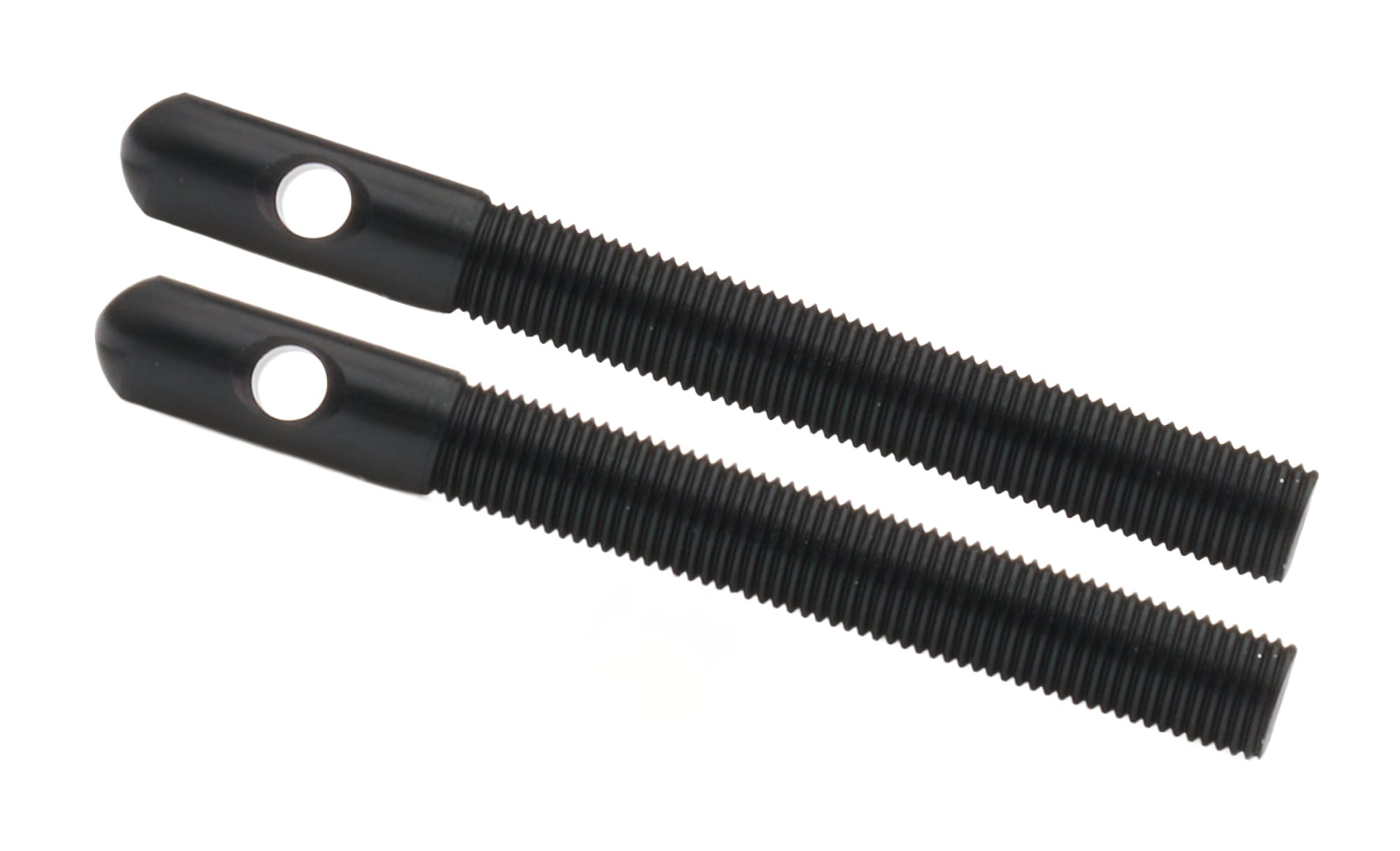 Aluminum Hood Pins 3/8in Black 2pk Hood Pin Fastener Kits and Components Allstar Performance