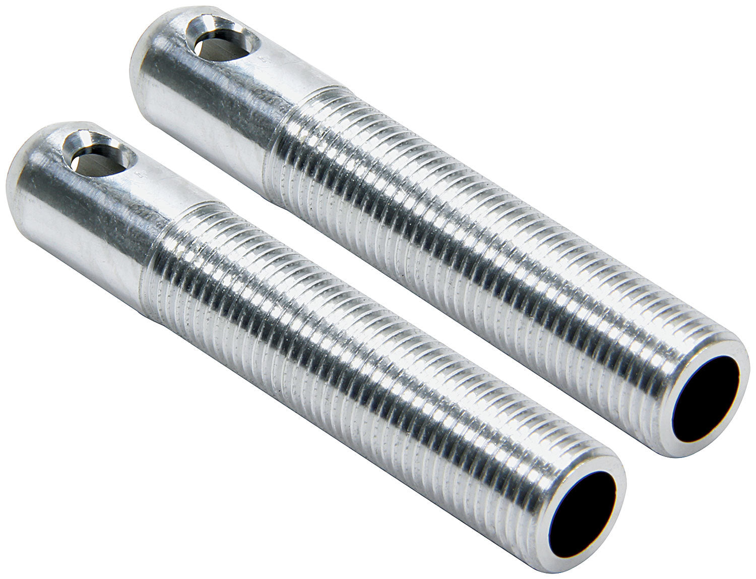 Repl LW Alum Pins 3/8in Silver 2pk Hood Pin Fastener Kits and Components Allstar Performance