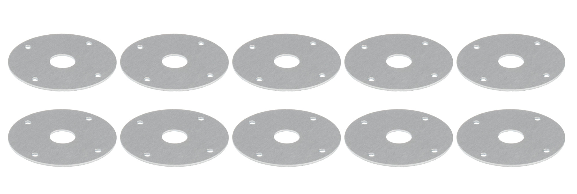 Scuff Plates Aluminum 1/2in Hole 10pk Hood Pin Fastener Kits and Components Allstar Performance