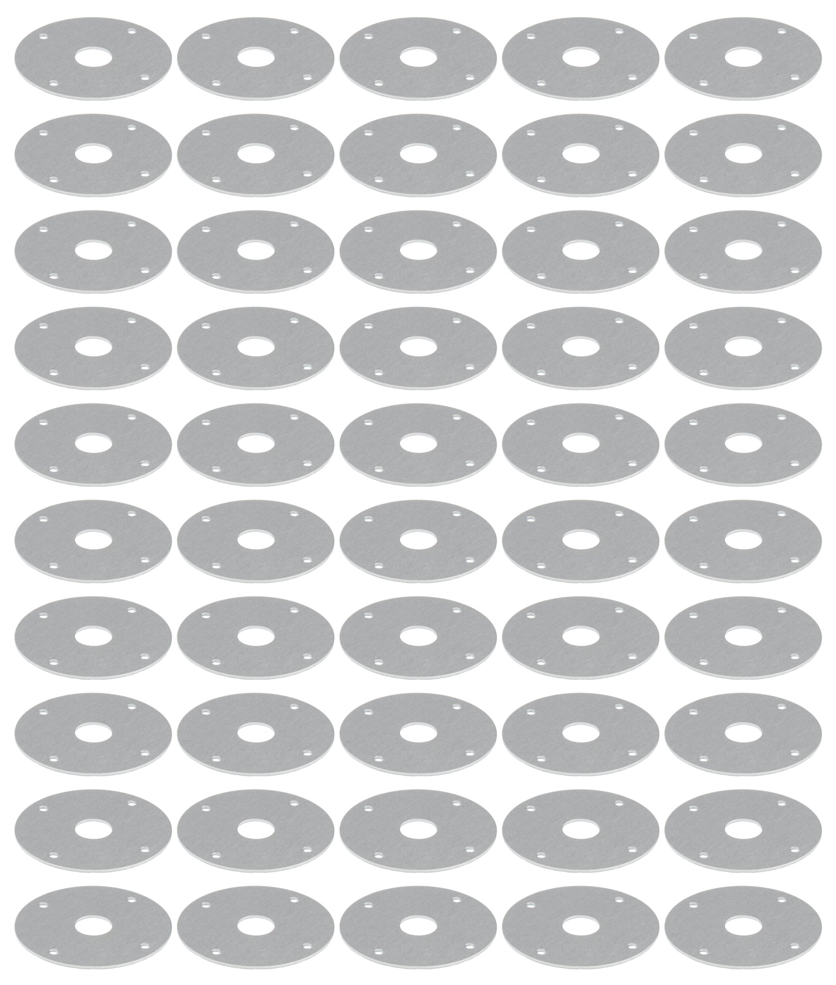 Scuff Plate Alum 1/2in Hole 50pk Hood Pin Fastener Kits and Components Allstar Performance