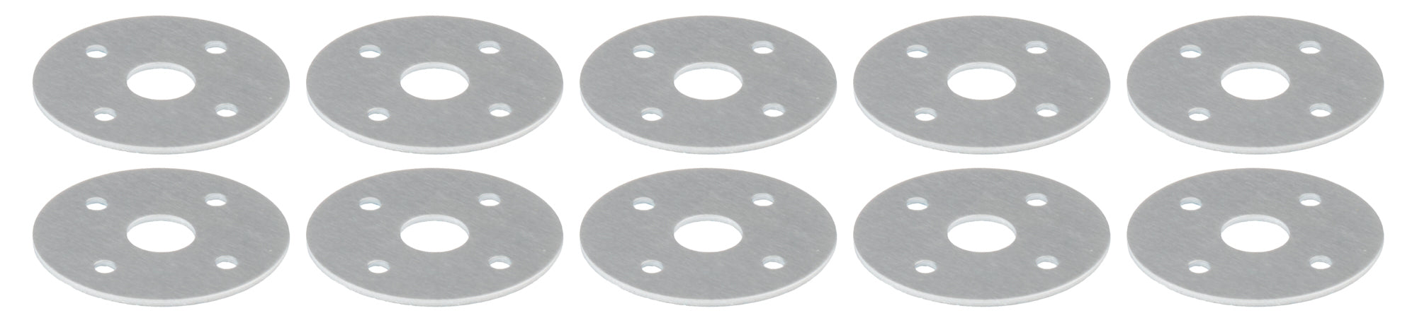 Scuff Plates Aluminum 3/8in Hole 10pk Hood Pin Fastener Kits and Components Allstar Performance