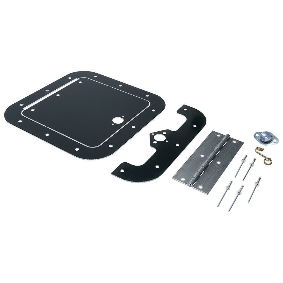 Access Panel Kit Black 6in x 6in Access Panels Allstar Performance
