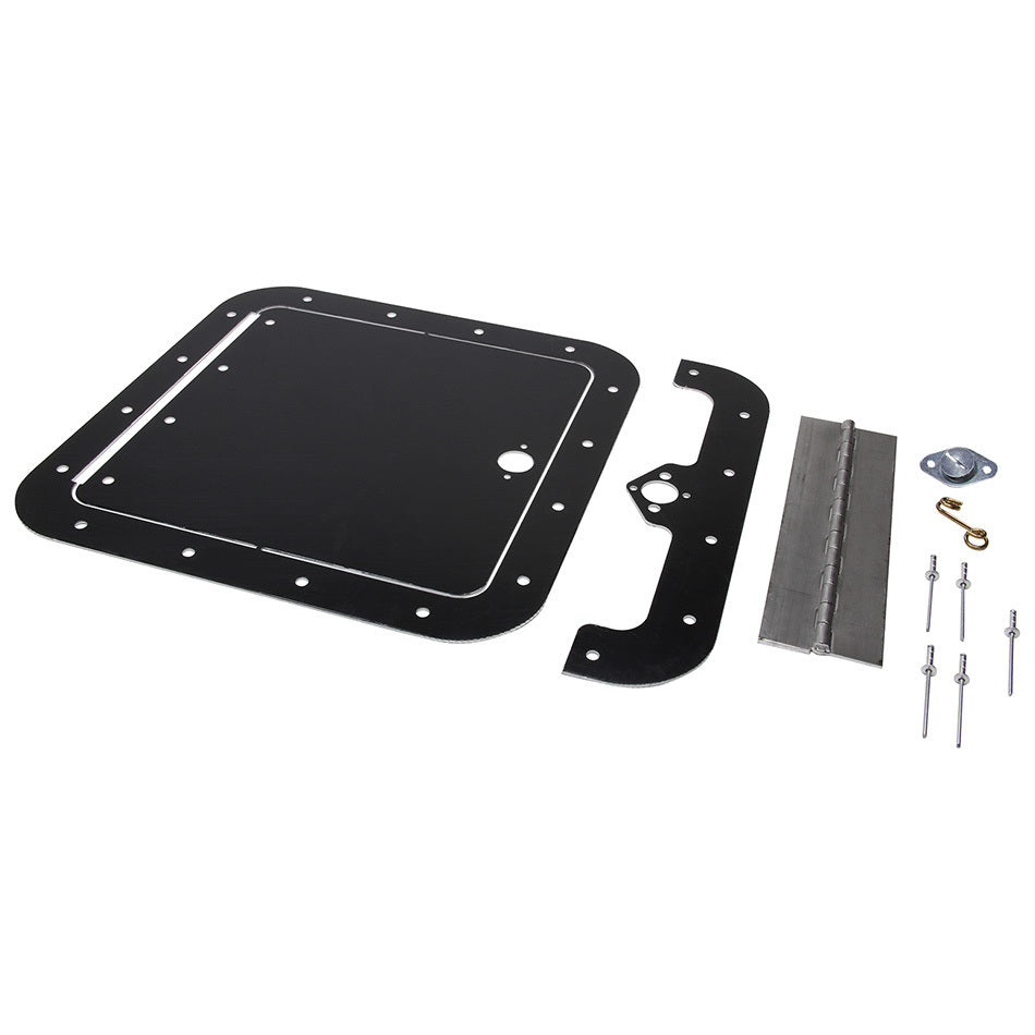 Access Panel Kit Black 8in x 8in Access Panels Allstar Performance