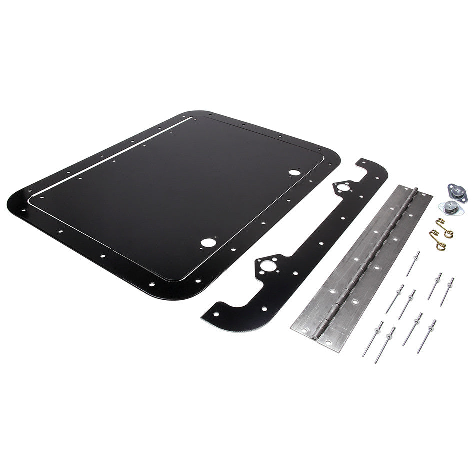 Access Panel Kit Black 10in x 14in Access Panels Allstar Performance
