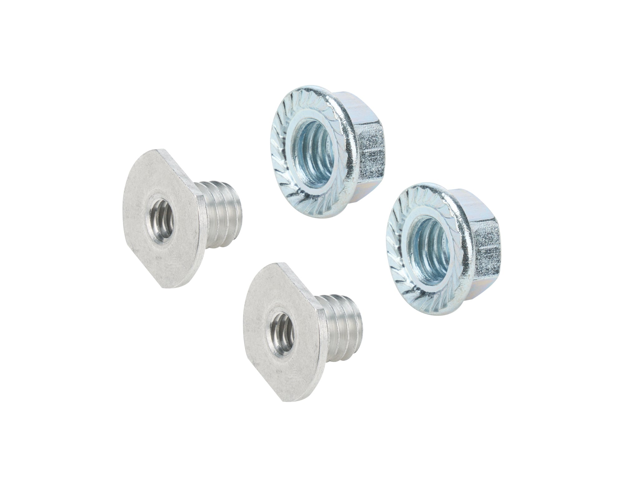 Threaded Nut Insert Aluminum 2pk Nuts Allstar Performance