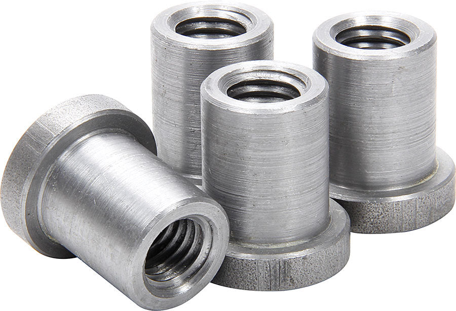 Weld On Nuts 1/2-13 Long 4pk Nuts Allstar Performance