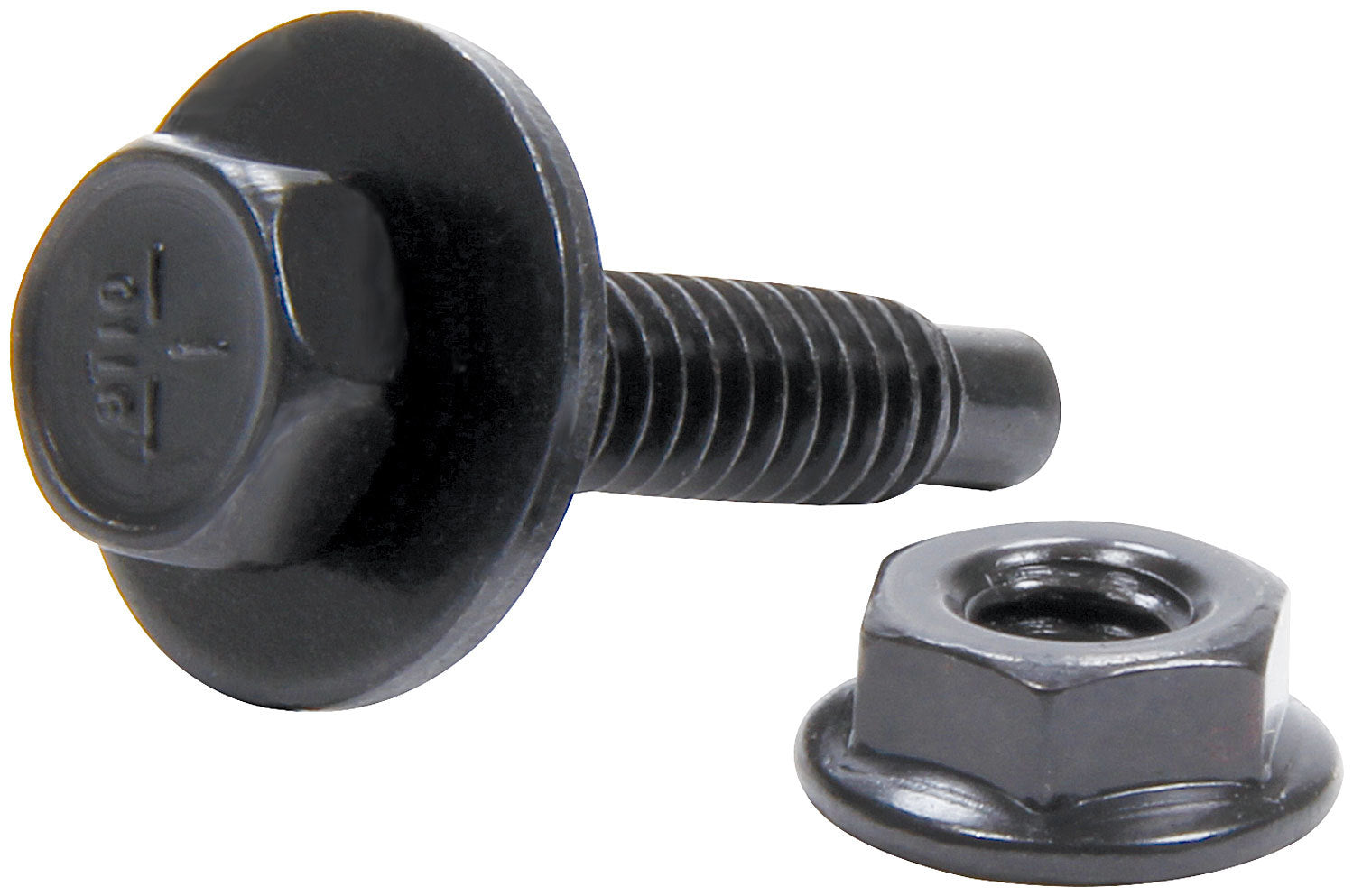Body Bolt Kit 10pk Black 1-1/8in Body Fastener Kits Allstar Performance
