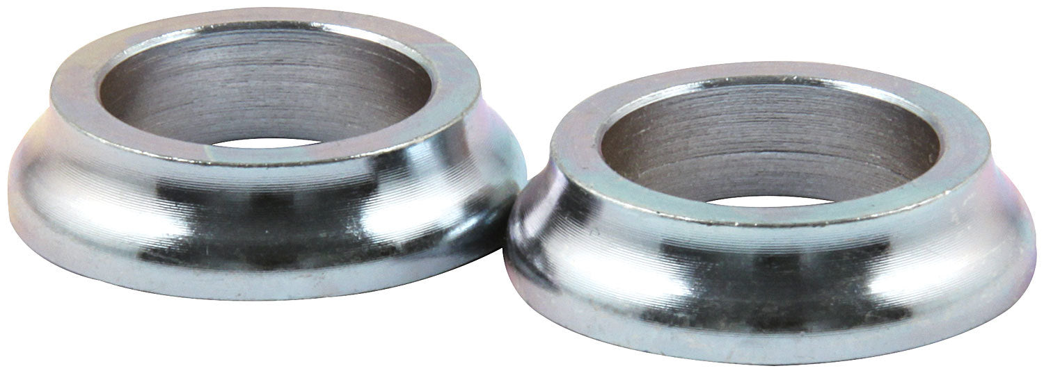 Tapered Spacers Steel 5/8in ID x 1/4in Long Rod End Bushings Allstar Performance
