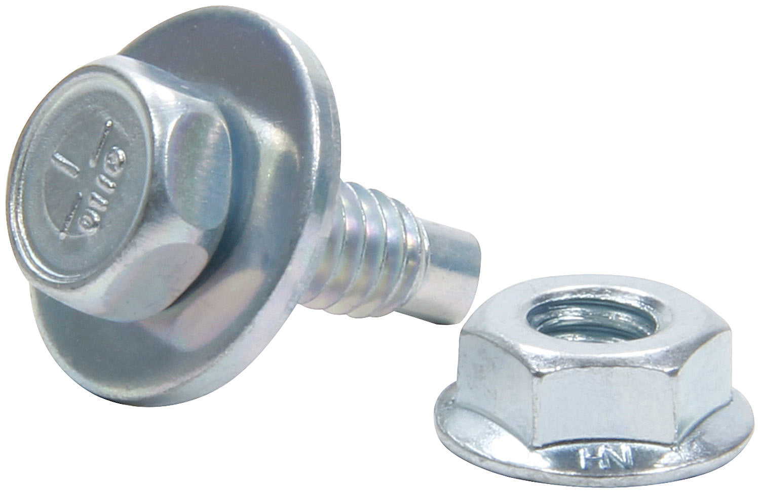 Body Bolt Kit 10pk Silver 3/4in Body Fastener Kits Allstar Performance