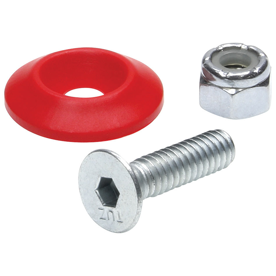 Countersunk Bolt Kit Red 10pk Body Fastener Kits Allstar Performance