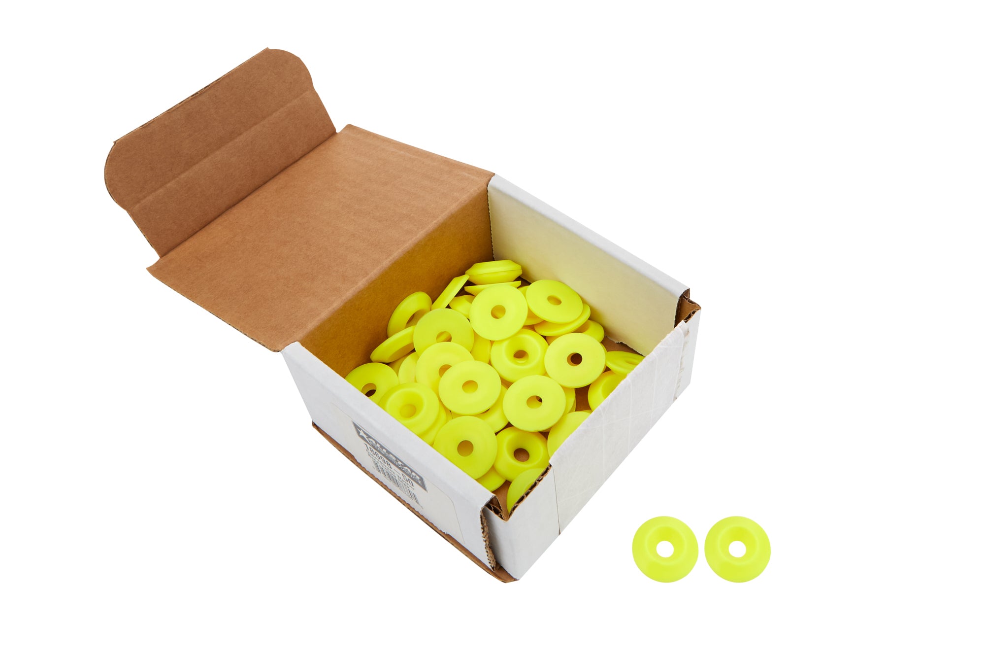 Countersunk Washer Fluorescent Yellow 50pk Countersunk Washer Allstar Performance