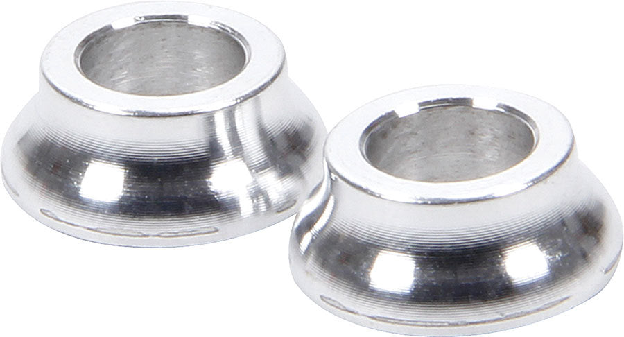 Tapered Spacers Aluminum 5/16in ID 1/4in Long Rod End Bushings Allstar Performance