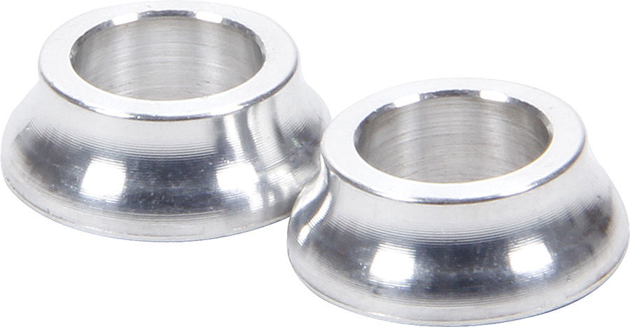 Tapered Spacers Aluminum 3/8in ID 1/4in Long Rod End Bushings Allstar Performance