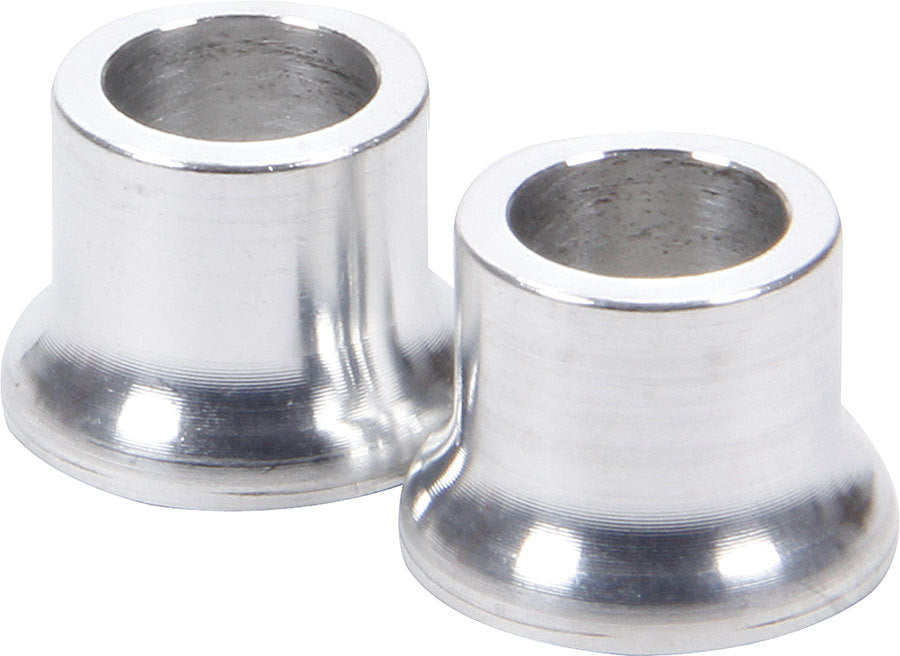 Tapered Spacers Aluminum 3/8in ID 1/2in Long Rod End Bushings Allstar Performance