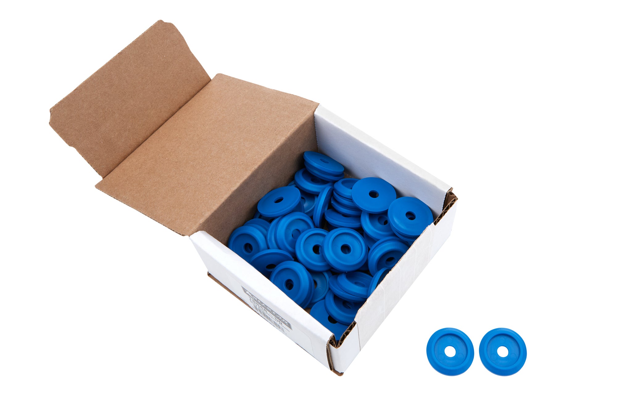 Body Bolt Washer Plastic Blue 50pk Countersunk Washer Allstar Performance