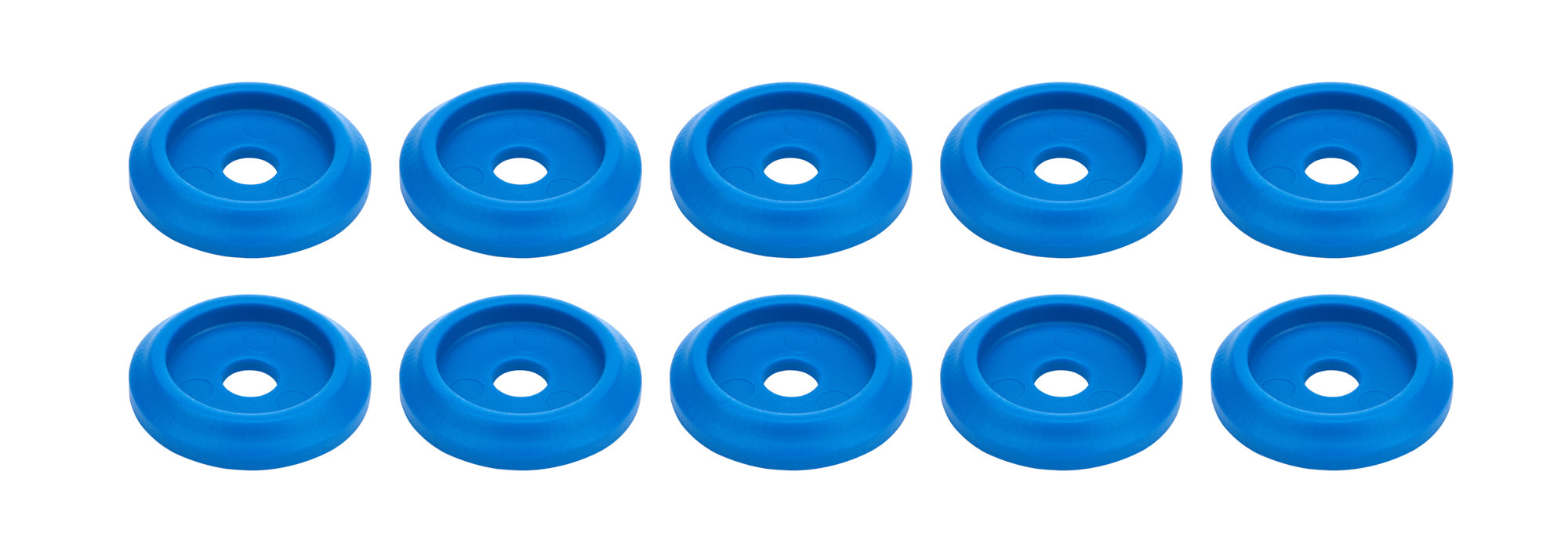 Body Bolt Washer Plastic Blue 10pk Countersunk Washer Allstar Performance