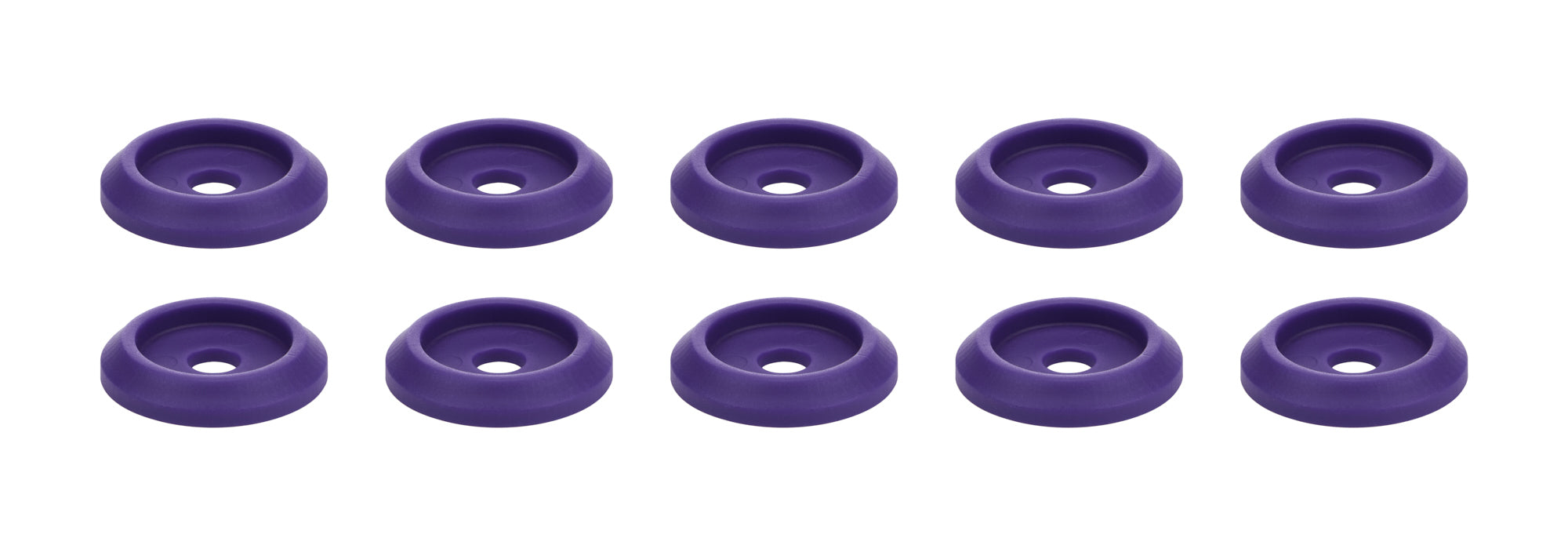 Body Bolt Washer Plastic Purple 10pk Countersunk Washer Allstar Performance