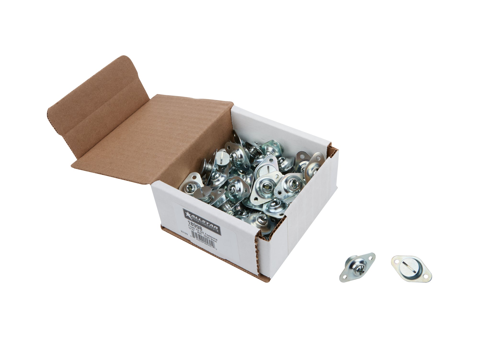 Flush Hd S/E Fasteners 5/16 .450in 50pk Steel Quick Release Fasteners and Components Allstar Performance