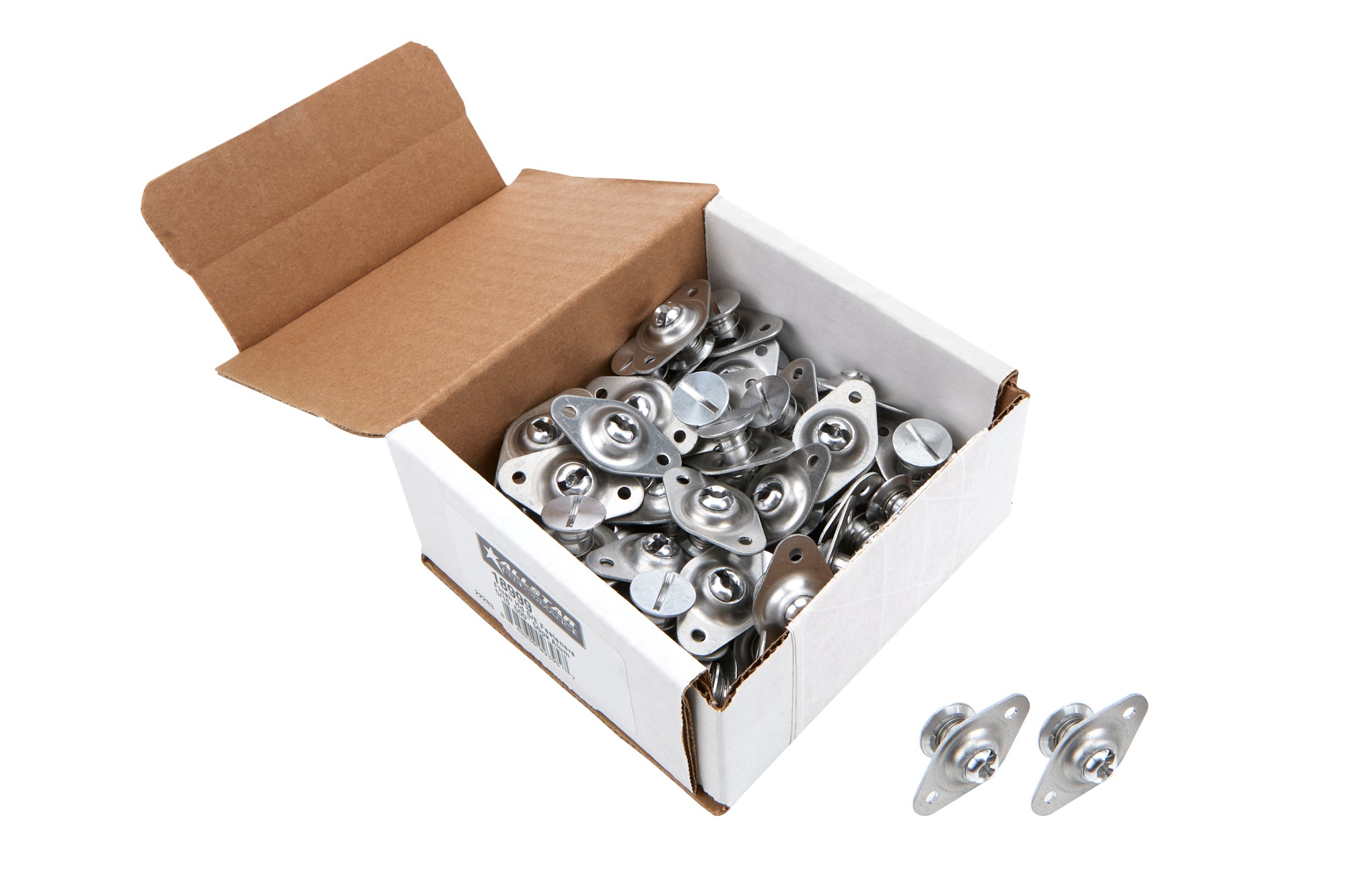 Flush Hd S/E Fasteners 5/16 .500in 50pk Alum Quick Release Fasteners and Components Allstar Performance