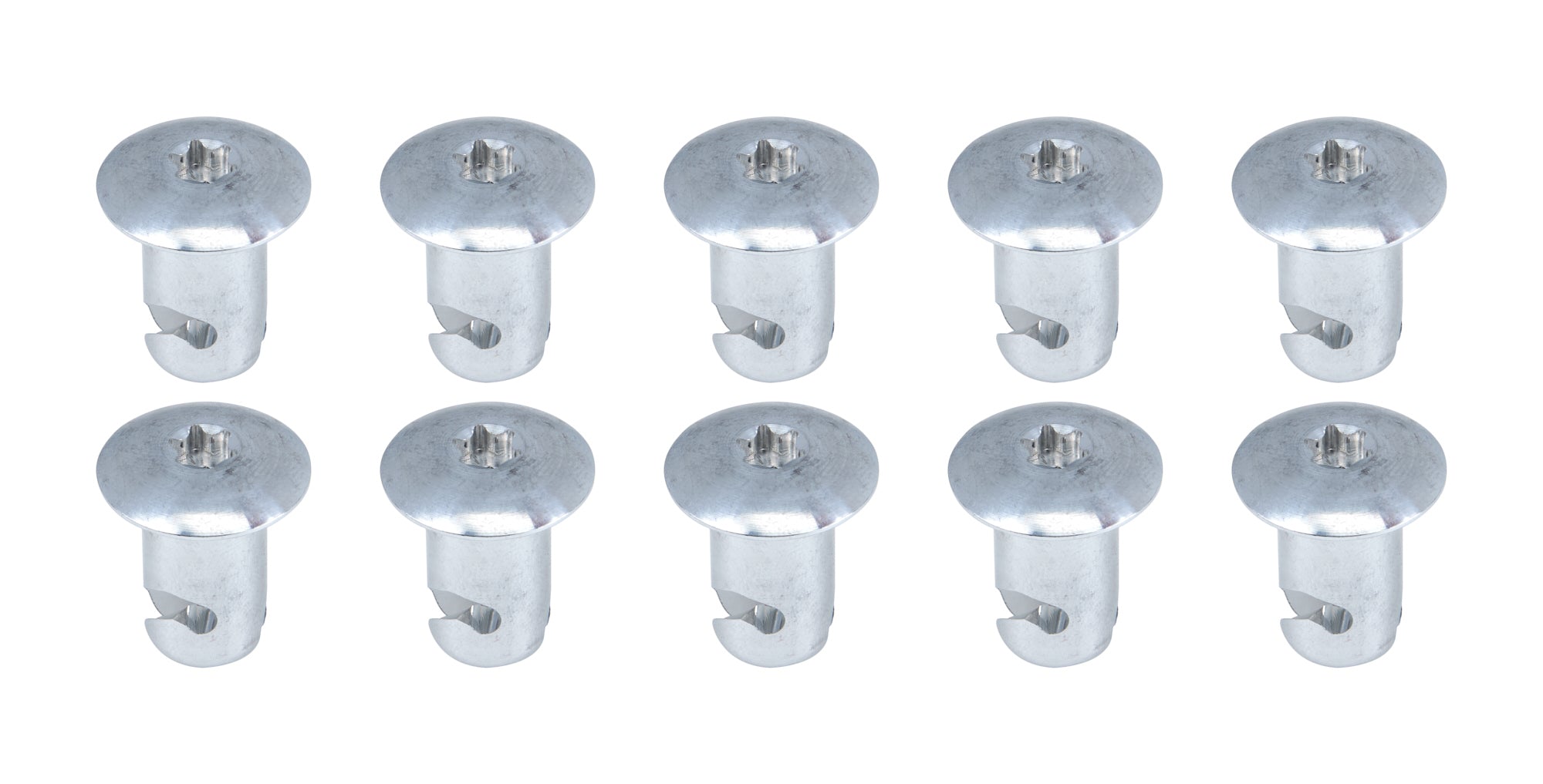 Oval Hd T-30 Torx Fast. 7/16 .500in 10pk Alum Quick Release Fasteners and Components Allstar Performance